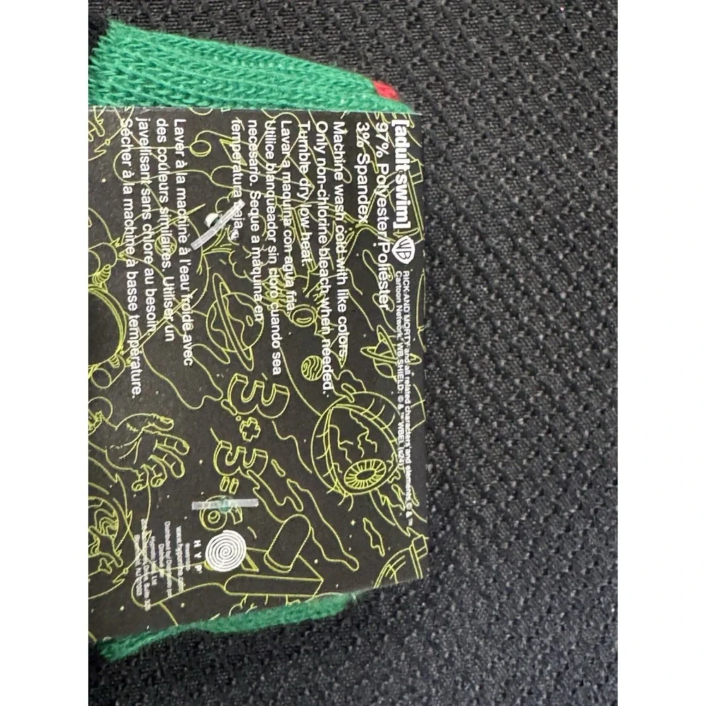 New RICK and MORTY ChristmasSocks -‎ 2 PAIRS Size 6-12 Adult Socks